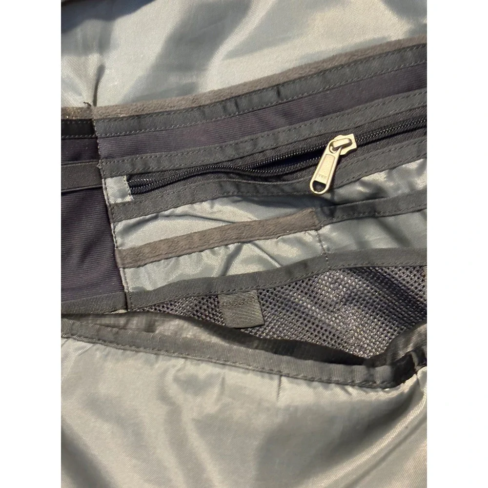 The North Face Recon Backpack Grey Yellow FlexVent Laptop Daypack Hiking Bag